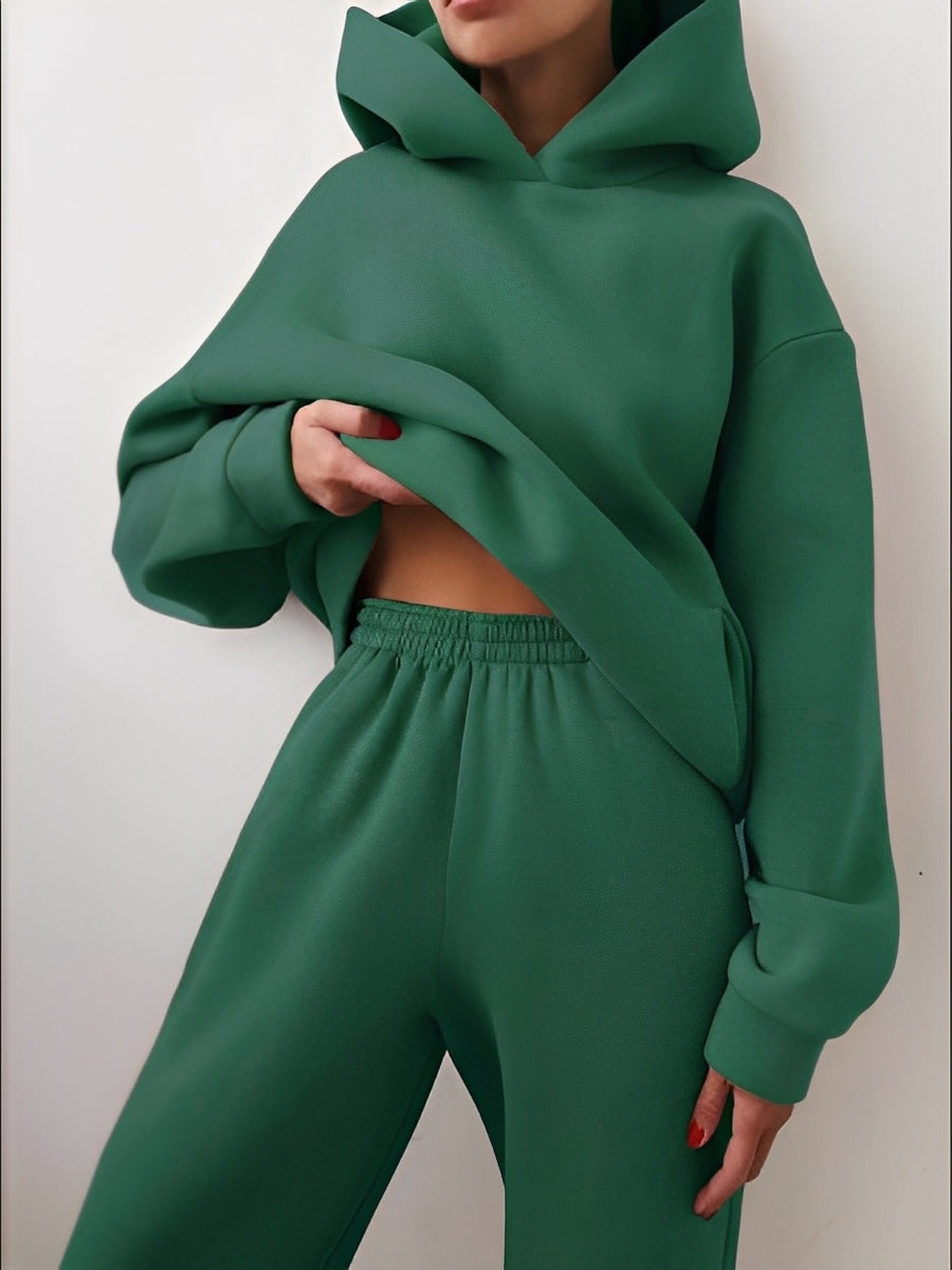 Jasmine - Komfortables Damen Jogging-Set mit Kapuze