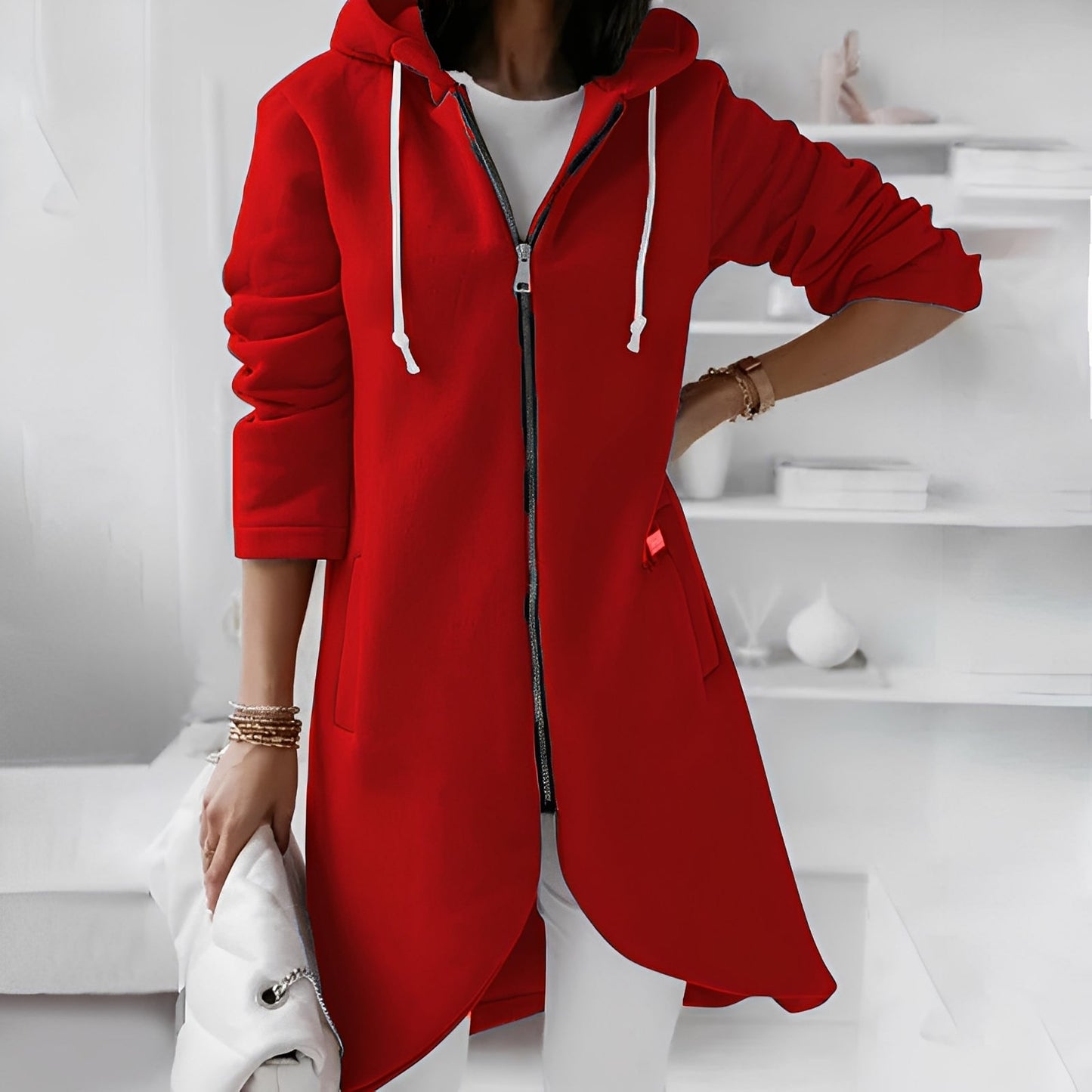 Myranda - Modische Jacke mit Kapuze für Damen
