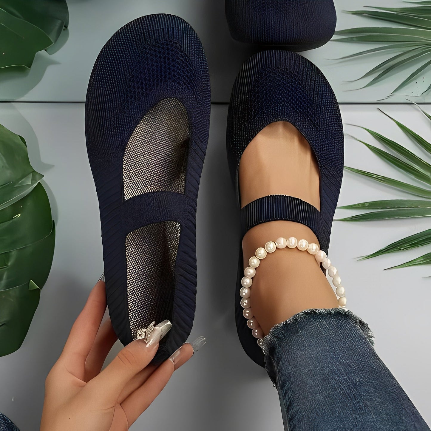 Rorie - Bequeme, weiche Damenschuhe für zu Hause
