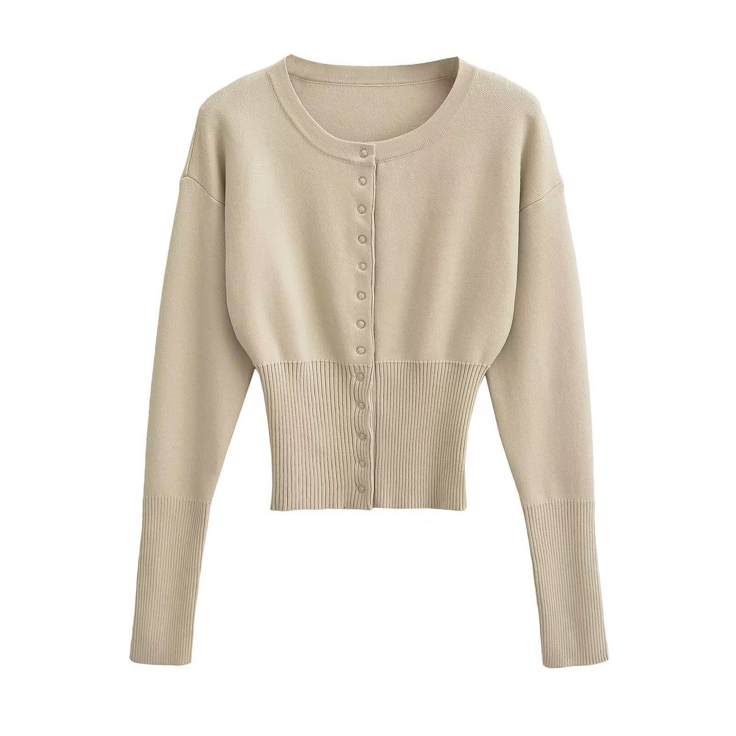 Reverie - Elegantes, kurzes Damen-Stricktop