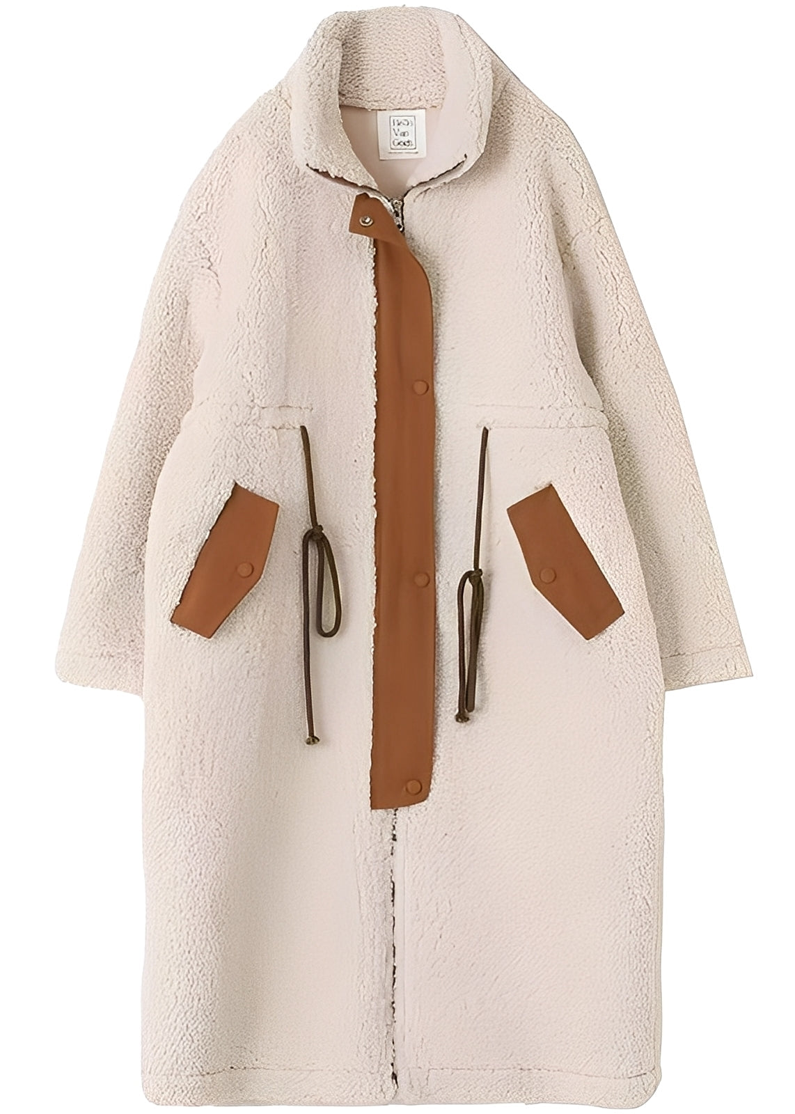 Noelene - Bequemer, weiter Damen-Wollmantel