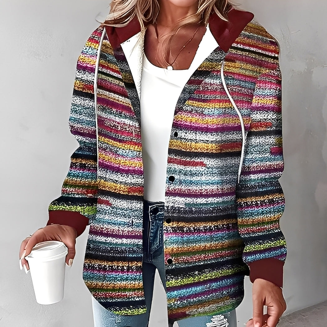 Briana - Komfortable, warme Damen-Kapuzenjacke