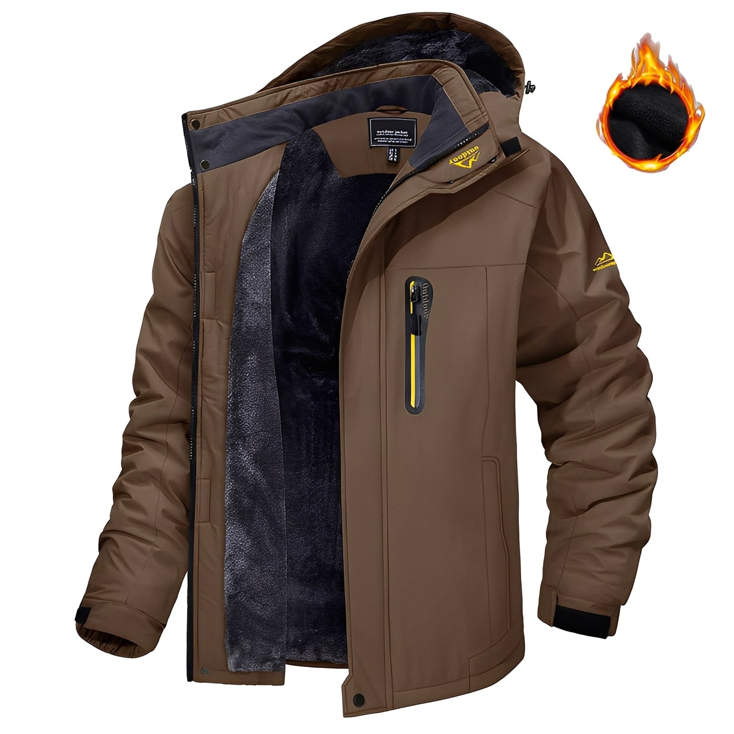 Felix - Moderne Skijacke für Herren im Winter