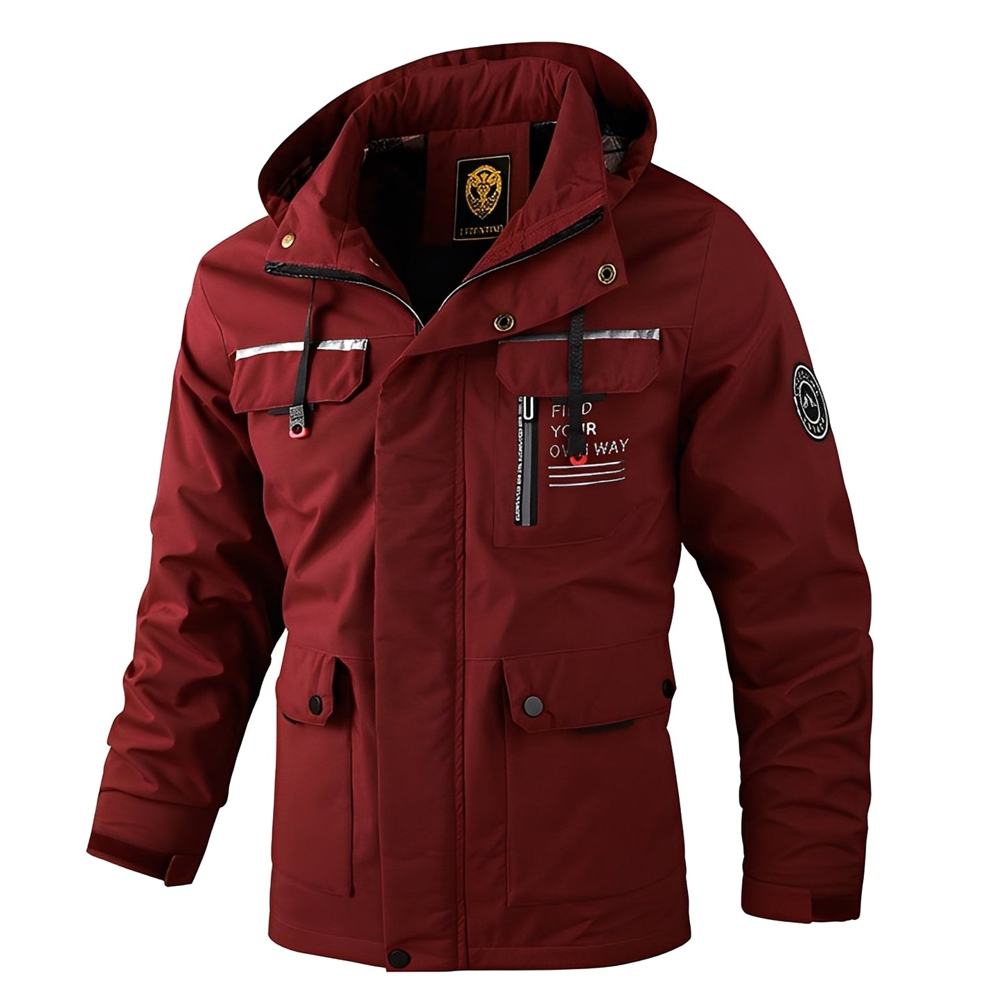 Fredrick - Wasserdichte, dicke Outdoor-Jacke für Männer
