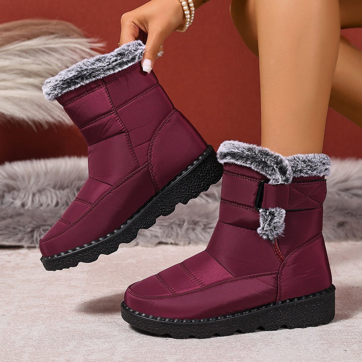 Denise - Gemütliche, wasserfeste Winterstiefel für Damen