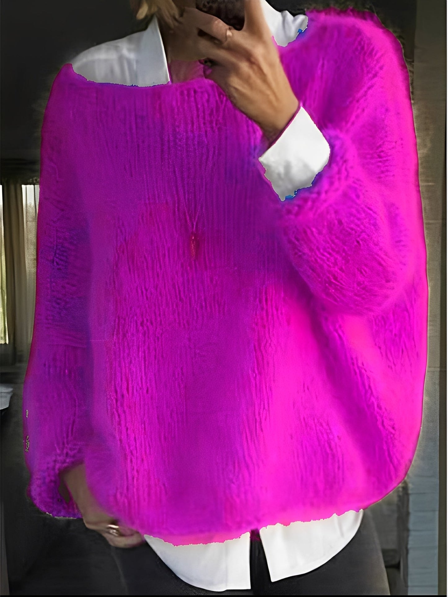 Quintella - Damen Pullover mit Rundhalsausschnitt