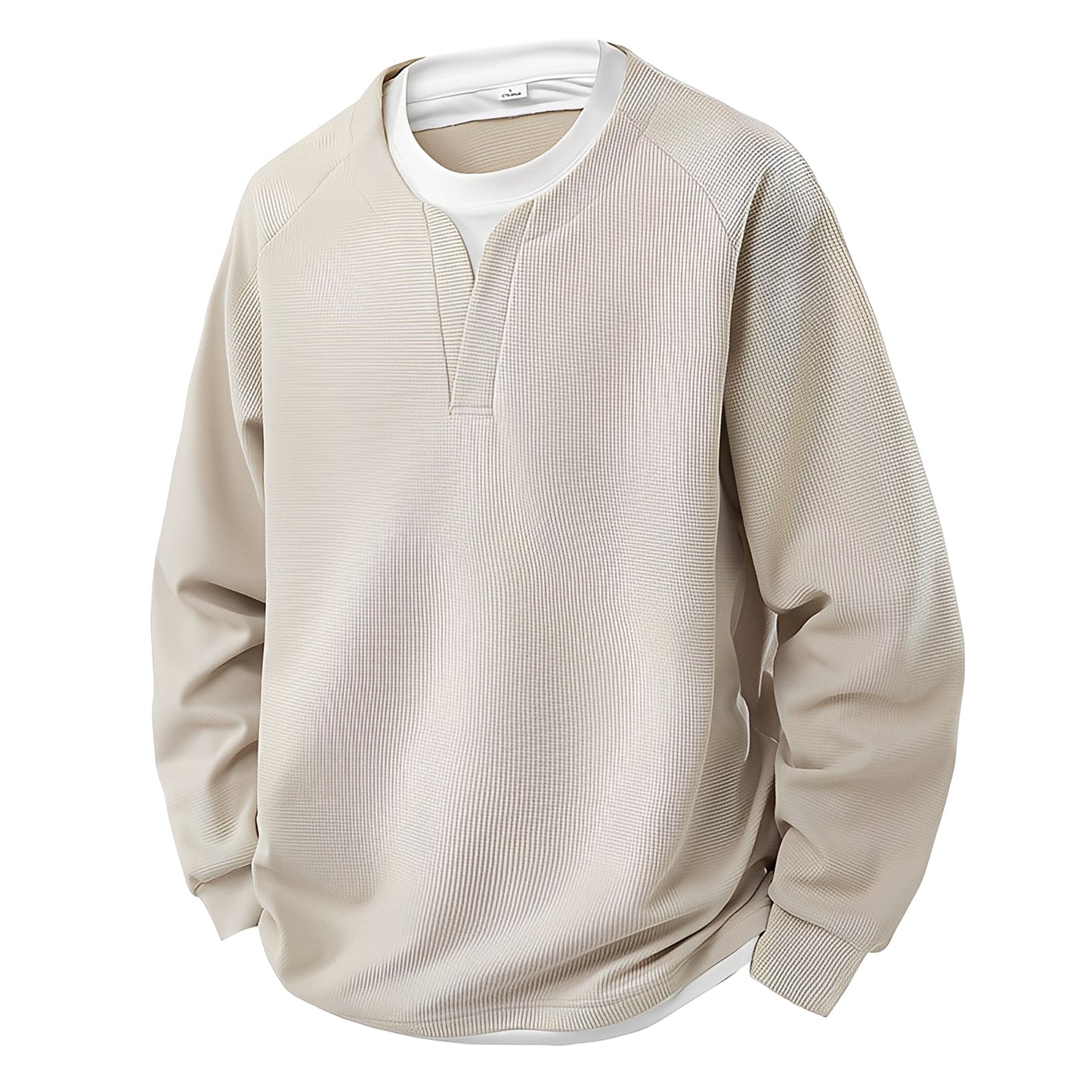 Dayton - Moderner, eleganter Herrenpullover mit Waffelmuster