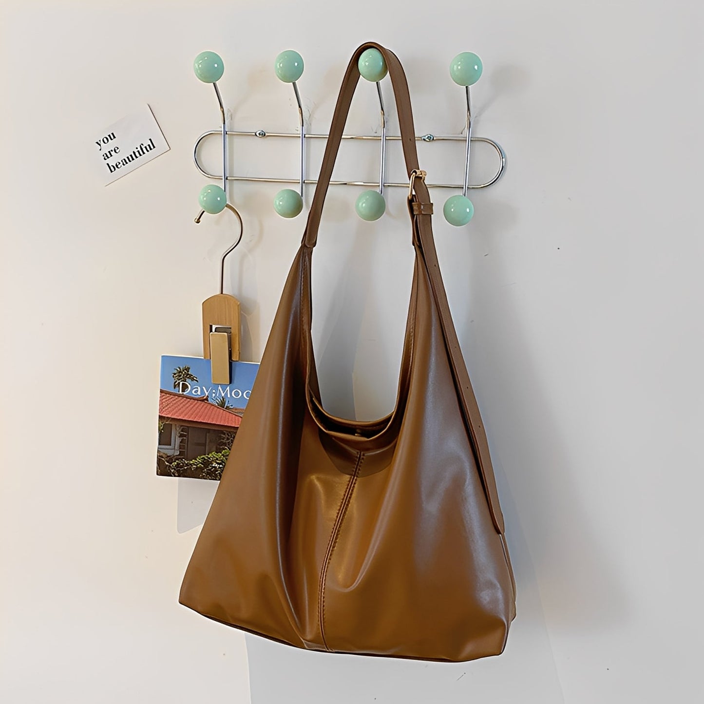 Kathleen - Damen-Lederhandtasche, leicht und elegant