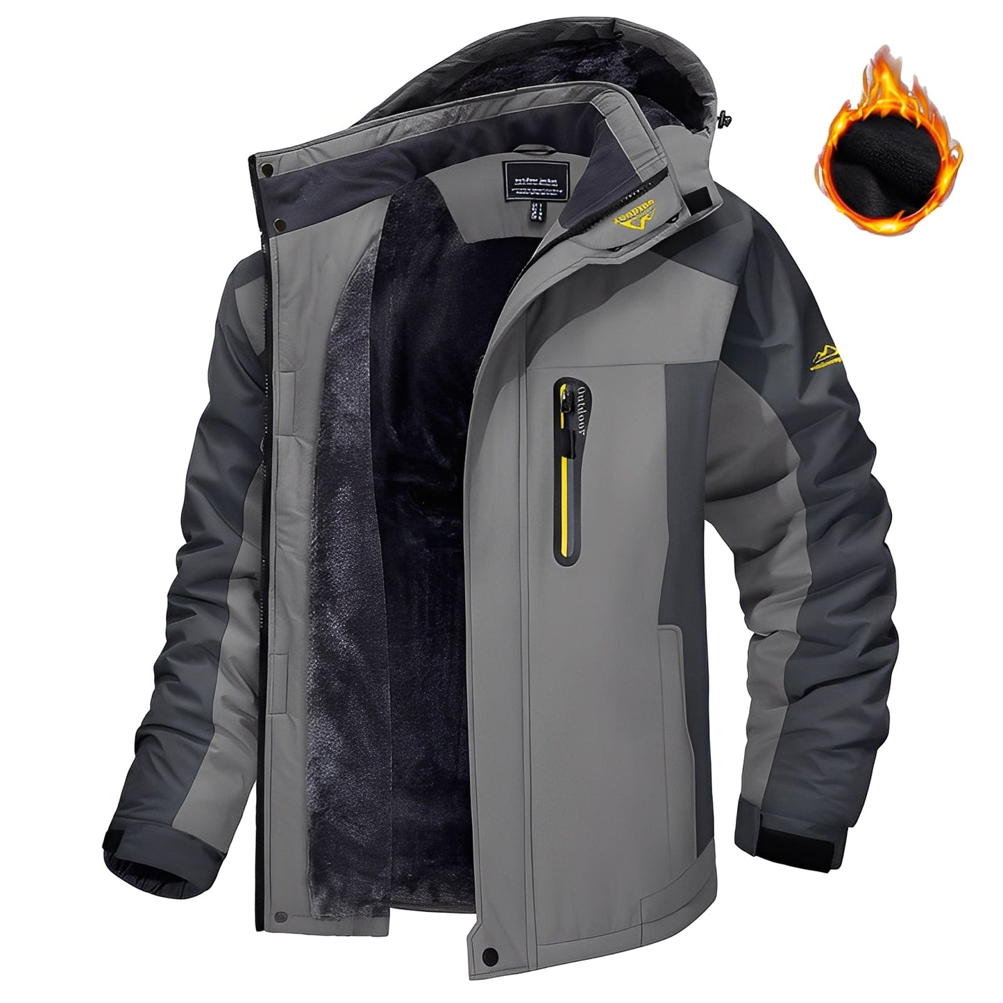 Felix - Moderne Skijacke für Herren im Winter