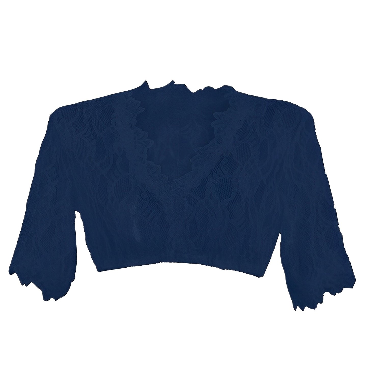 Bonnie - Modische Oktoberfest-Dirndlbluse aus Netzgewebe für Damen