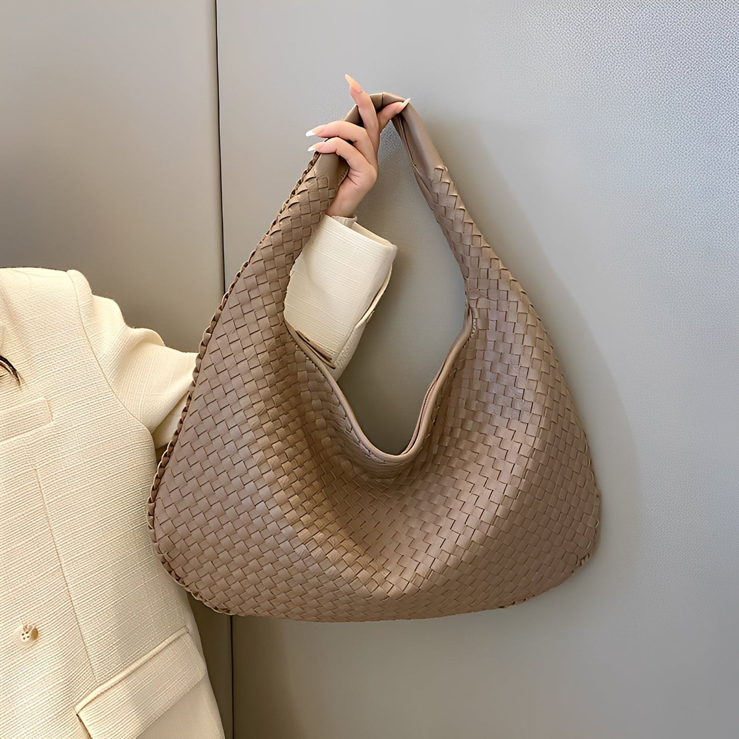 Paulina - Elegante handgefertigte Damenhandtasche