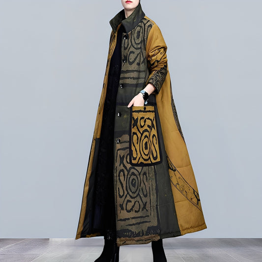 Ashlie - Gemütliche Parka-Jacke mit hohem Kragen für Damen