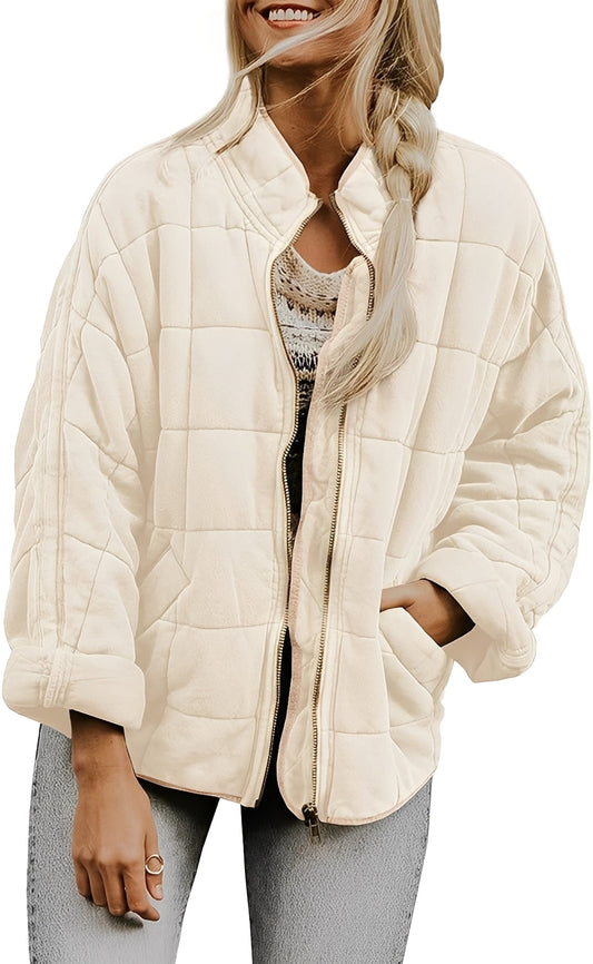 Mikaela - Damen Oversize-Jacke für kalte Tage