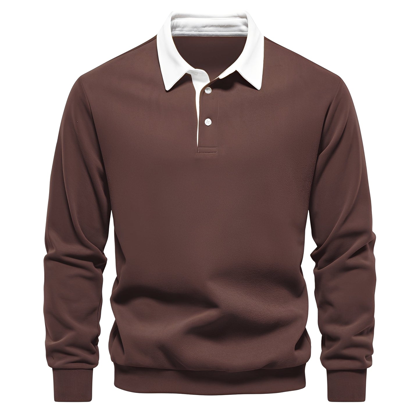 Sonnie - Komfortables Herren-Langarm-Poloshirt