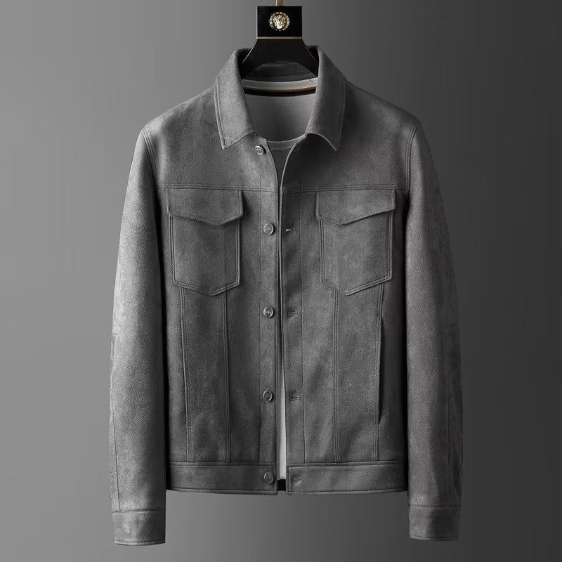 Wilbur - Klassische Wildlederjacke für Herren