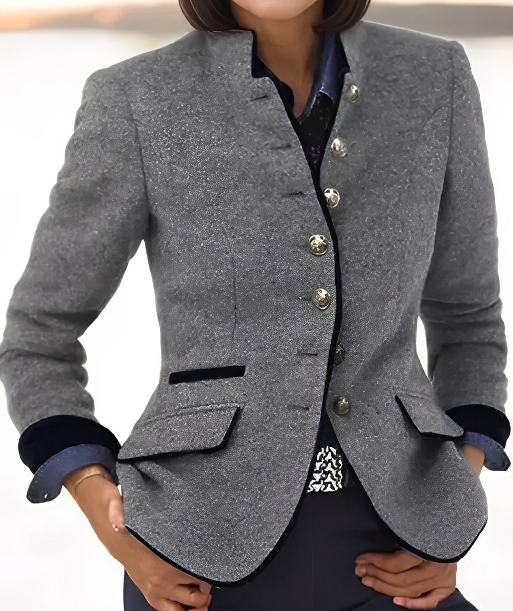 Kaelyn - Moderne Damenjacke mit Taschen für den alltäglichen Gebrauch