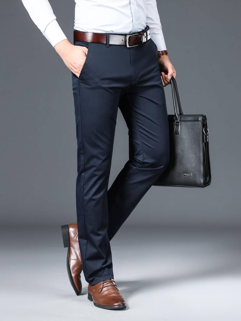 Vaughn – Klassische Stoffhose im Anzugstil