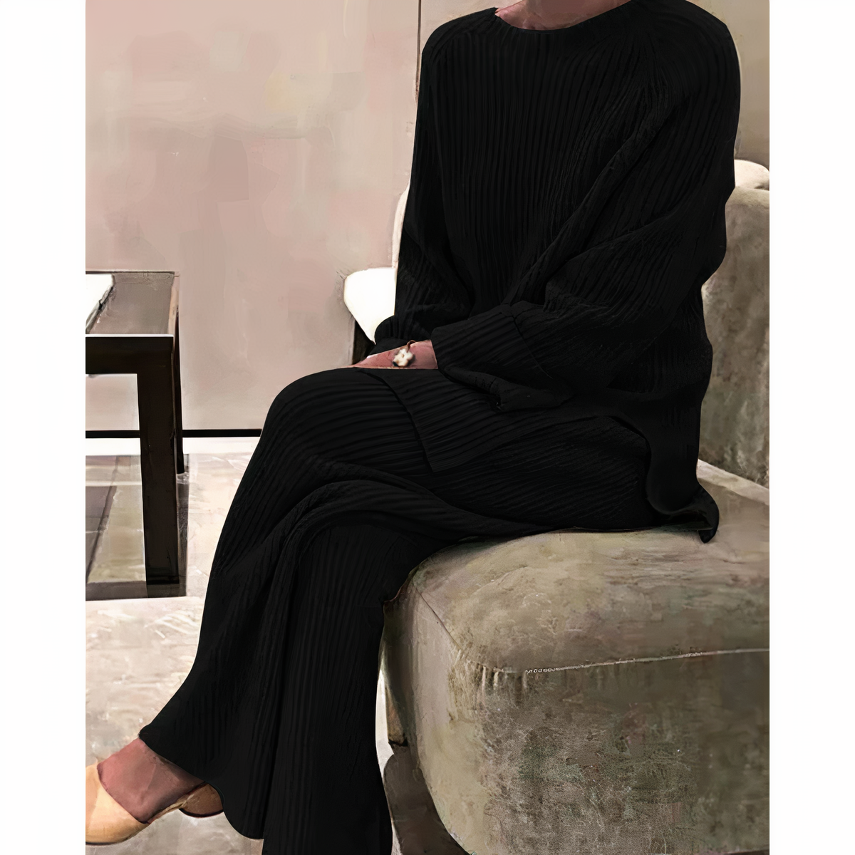 Samantha – Strickset mit Pullover & Hose für Freizeit