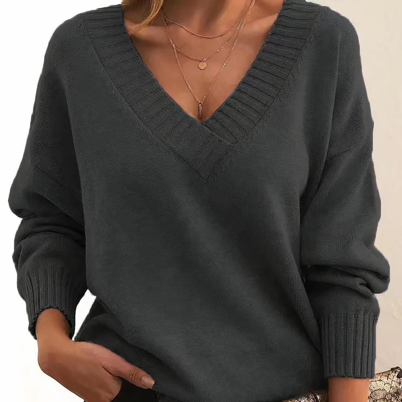 Herbst – Schicker Kaschmirpullover
