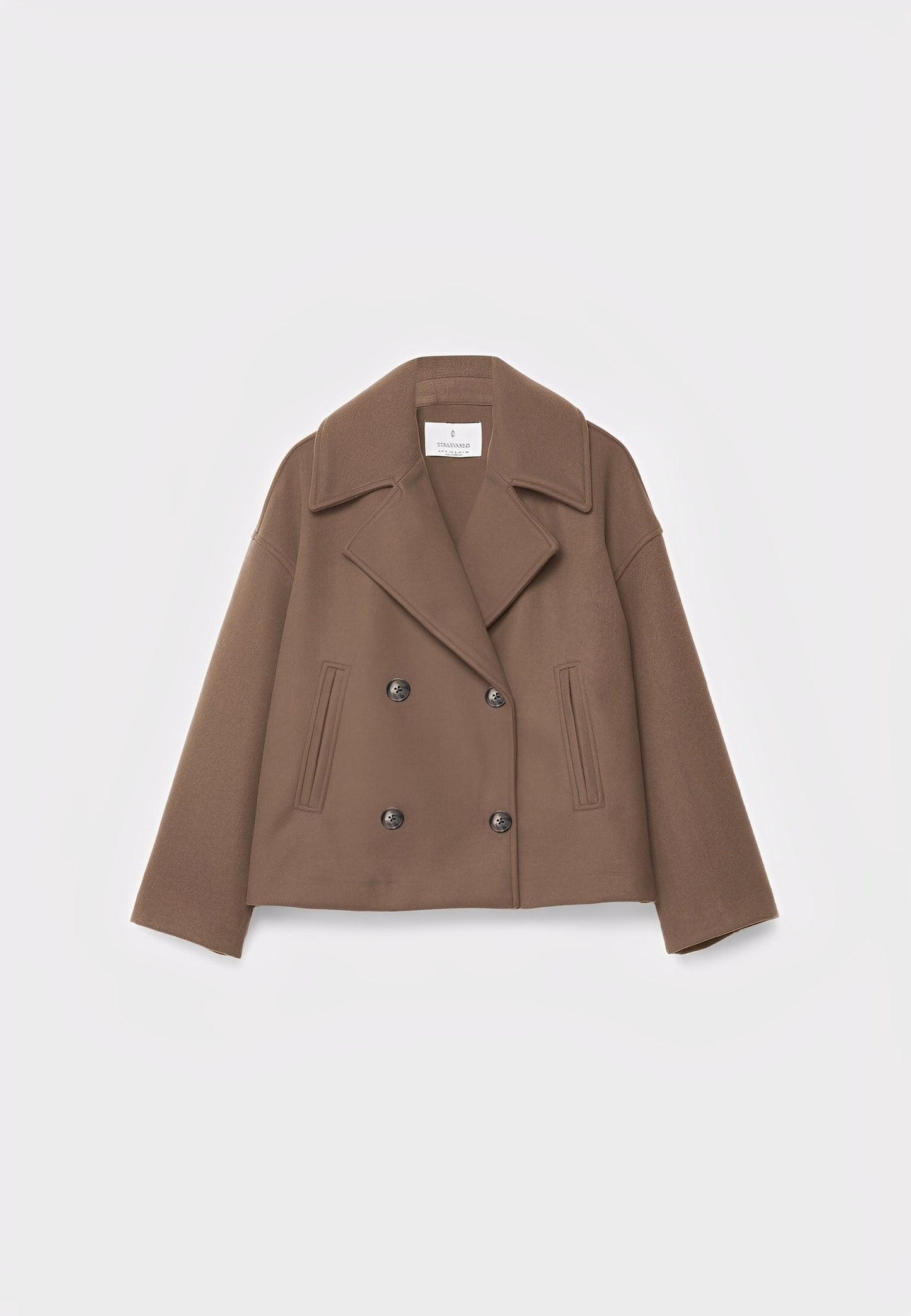 Claire – Kurze Schicke Zweireihige Jacke