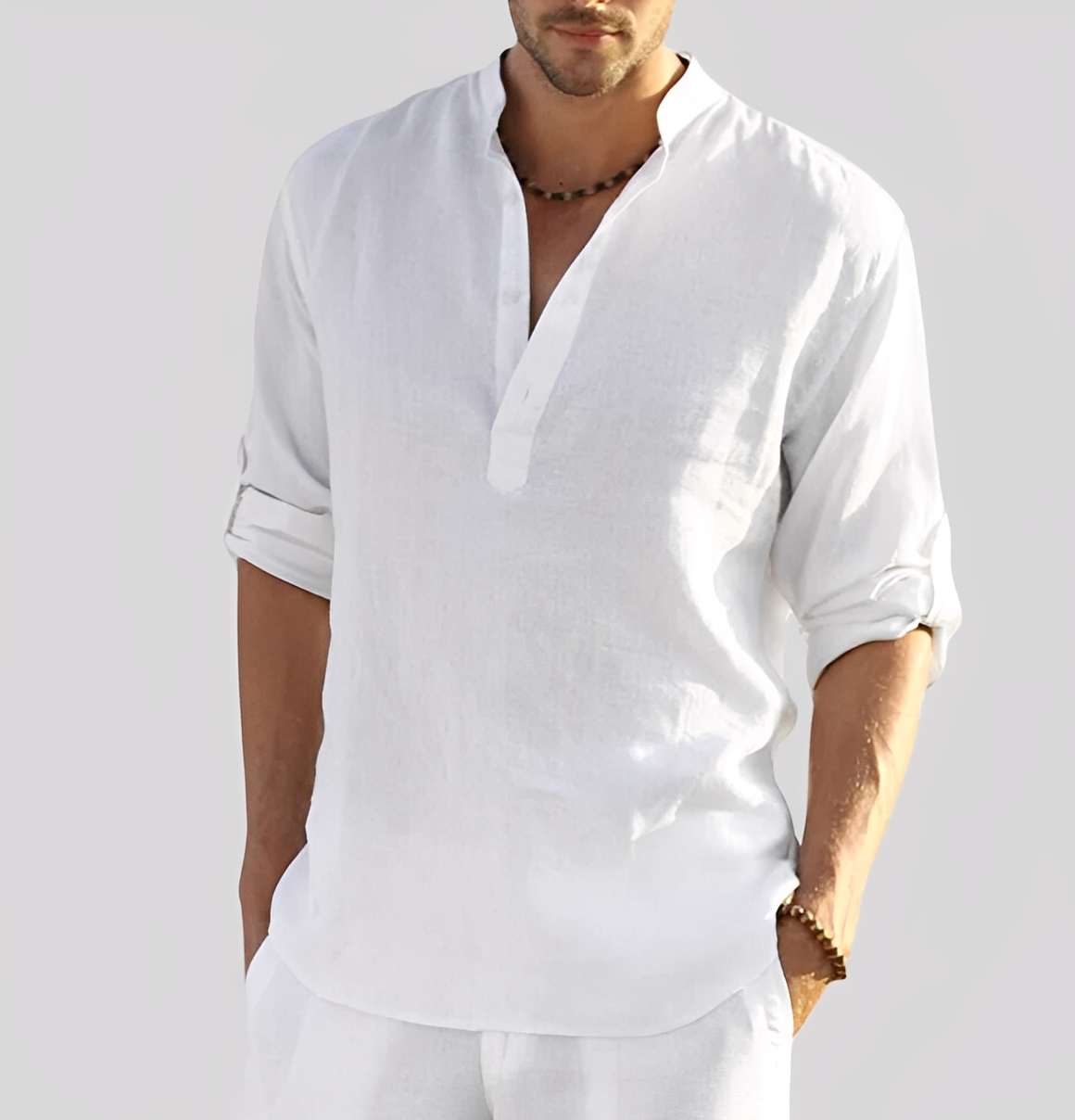 Adriano – Herren-Leinenhemd