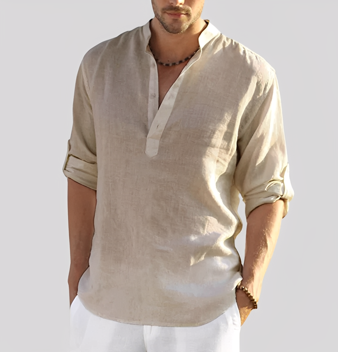 Adriano – Herren-Leinenhemd