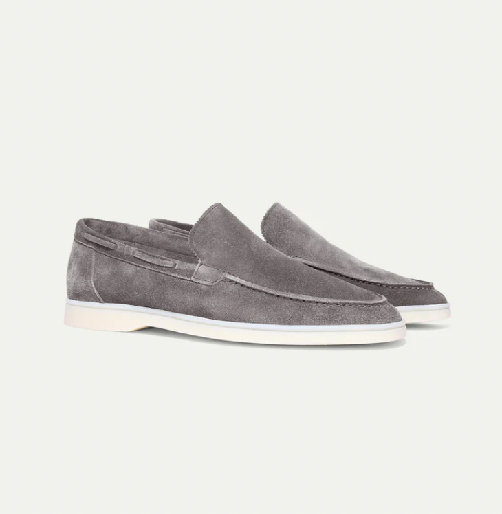 Lorenzo – Klassische Wildleder-Loafers für Herren