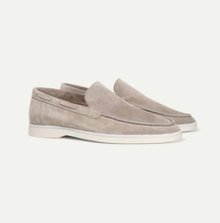Lorenzo – Klassische Wildleder-Loafers für Herren
