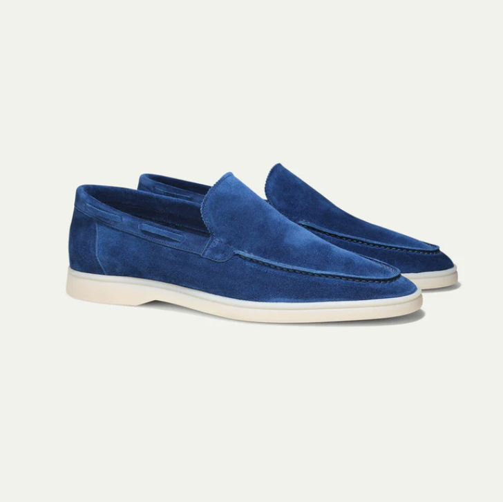 Lorenzo – Klassische Wildleder-Loafers für Herren