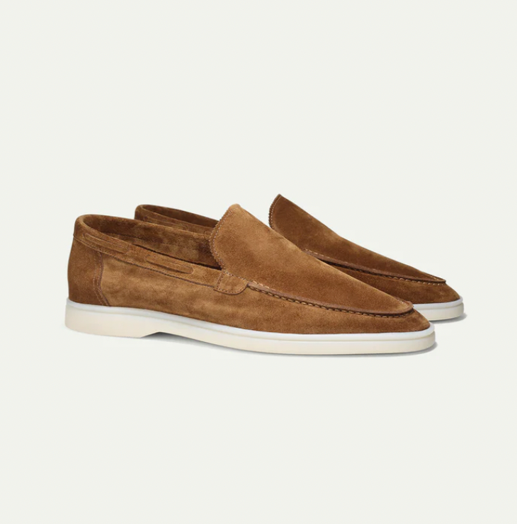 Lorenzo – Klassische Wildleder-Loafers für Herren