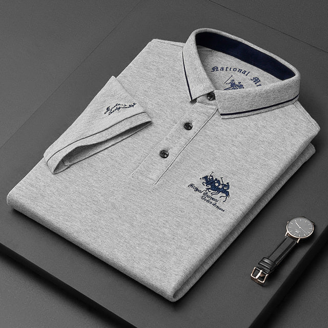 Taro – Bequemes Herren-Poloshirt mit Knöpfen
