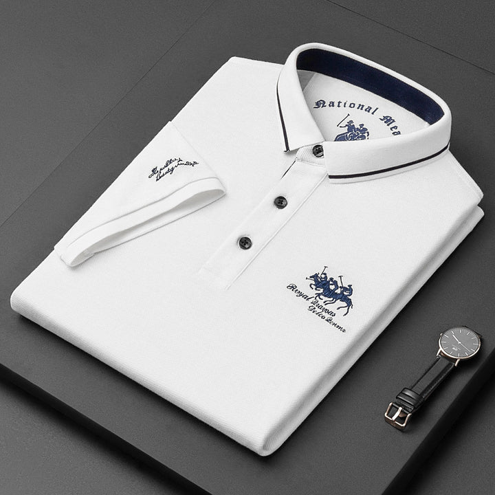 Taro – Bequemes Herren-Poloshirt mit Knöpfen