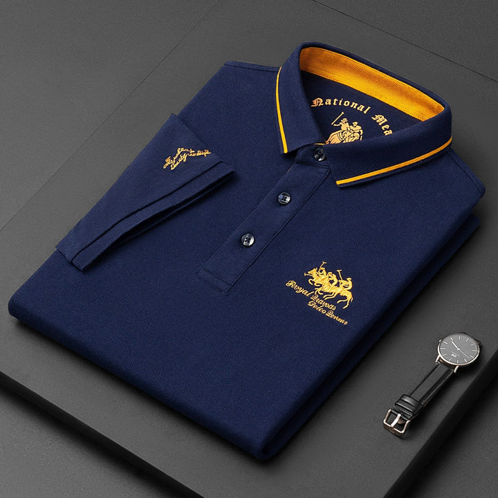 Taro – Bequemes Herren-Poloshirt mit Knöpfen