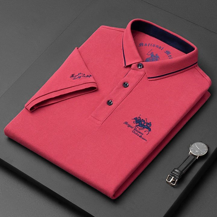 Taro – Bequemes Herren-Poloshirt mit Knöpfen