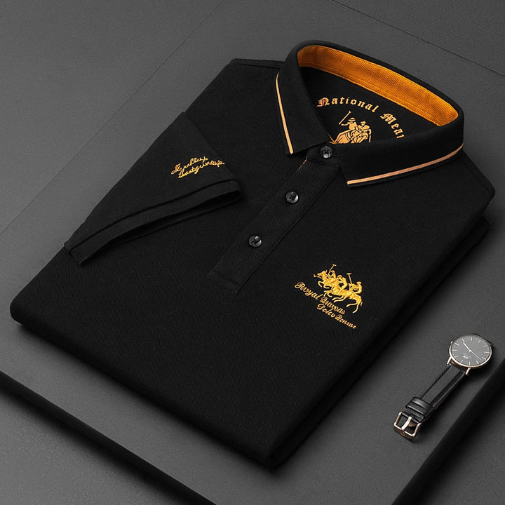 Taro – Bequemes Herren-Poloshirt mit Knöpfen