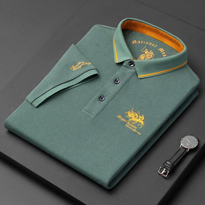 Taro – Bequemes Herren-Poloshirt mit Knöpfen