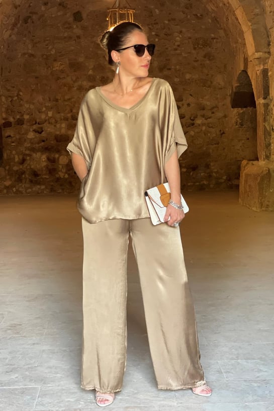 Brittany - Eleganz-Set aus Satin