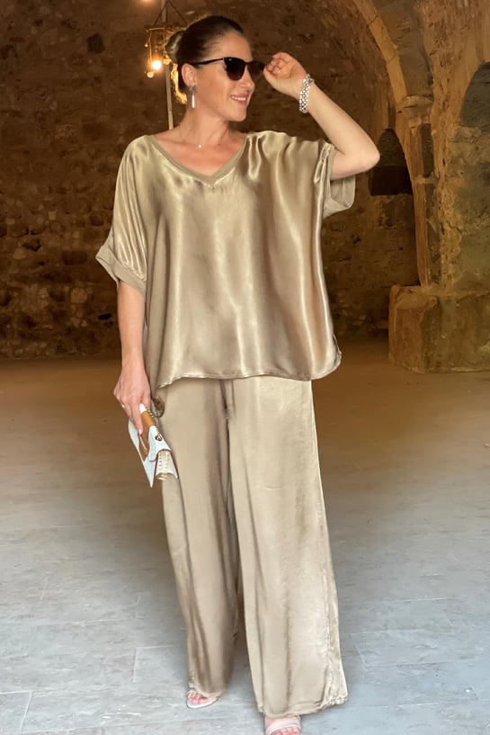 Brittany - Eleganz-Set aus Satin