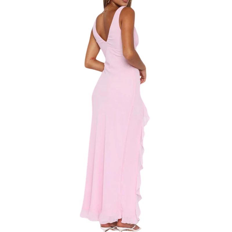 Chloe – Elegantes Abendkleid mit V-Ausschnitt