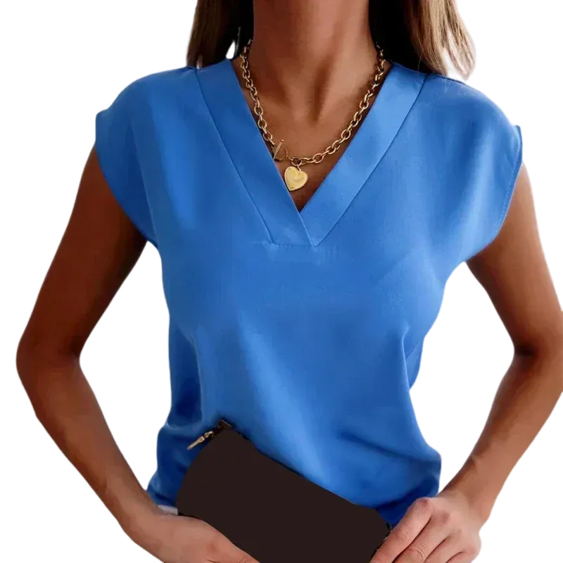Junipe - Elegantes damen obertiel mit V-Hals