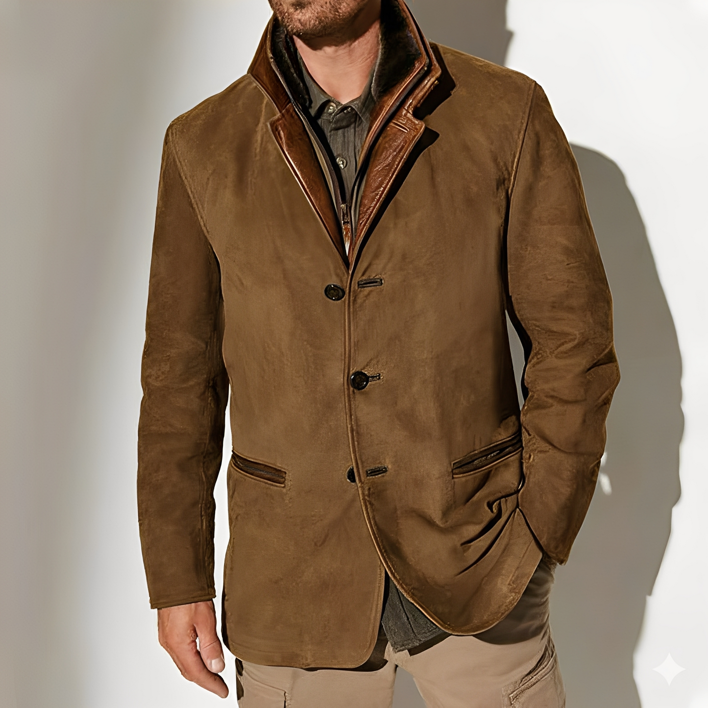 Durward - Herrenjacke im klassischen Look mit Taschen