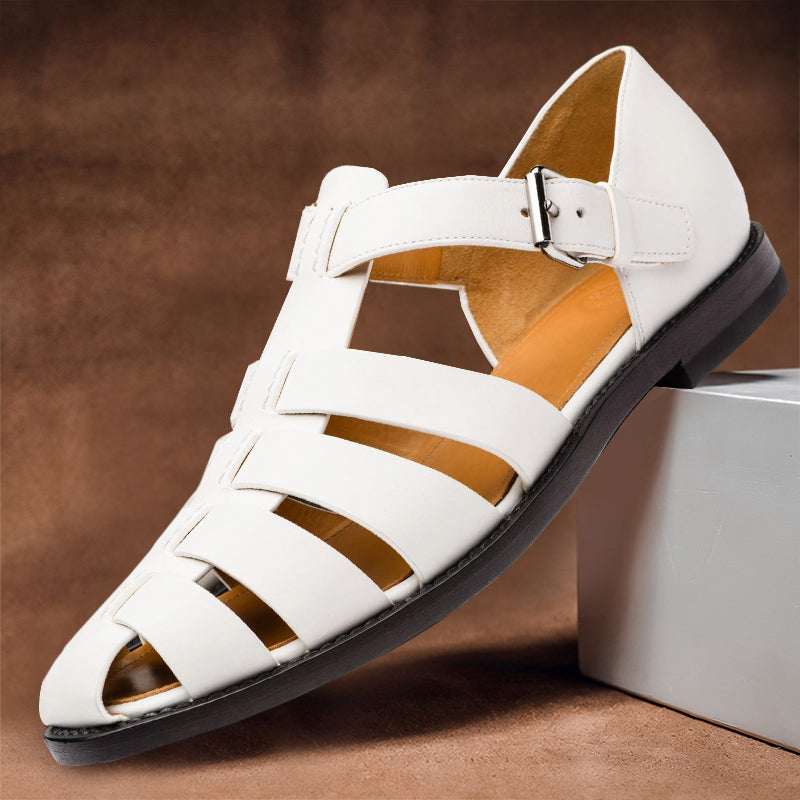 Sofronio - Klassische Ledersandalen