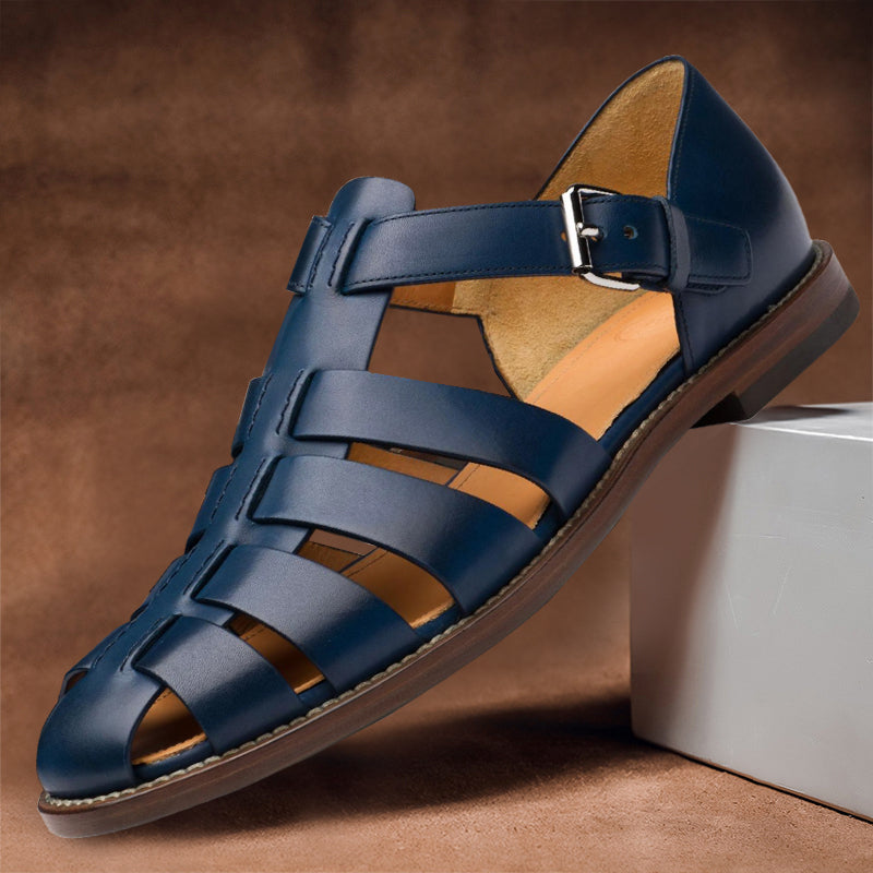 Sofronio - Klassische Ledersandalen