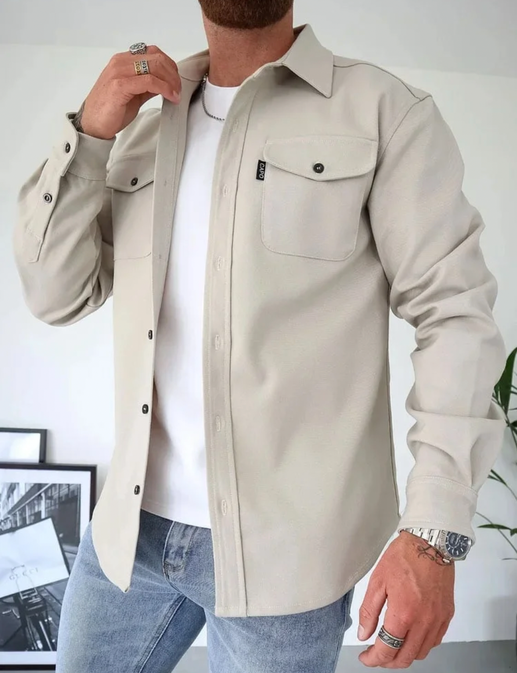 Ivan - Herrenhemd, Modern Fit, Stylisch & Bequem