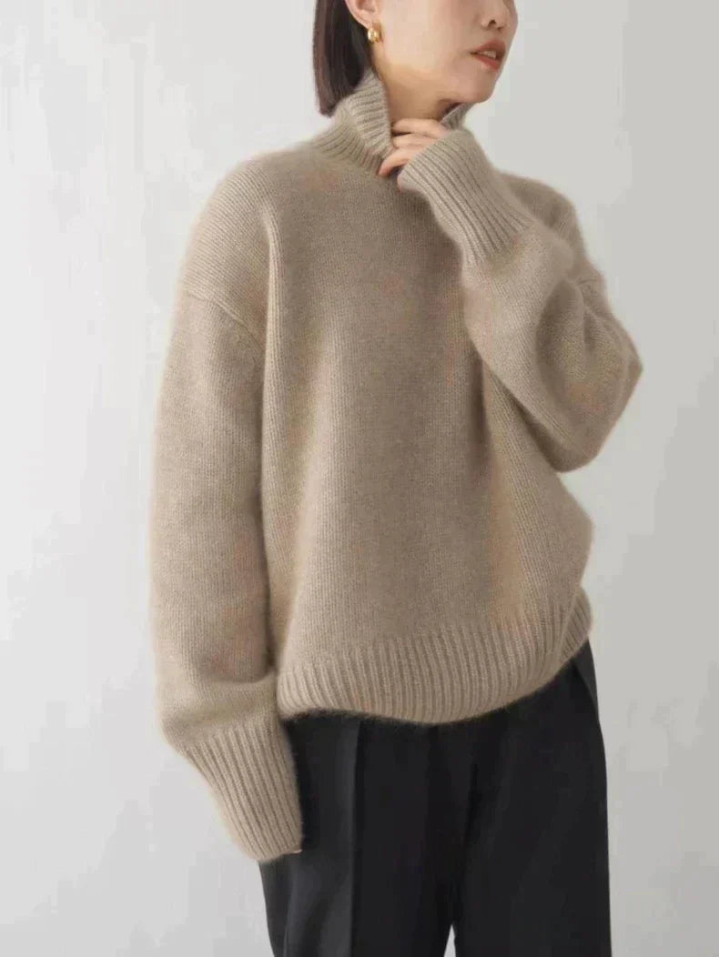 Melody - Edler Kaschmir Rollkragenpullover für Damen