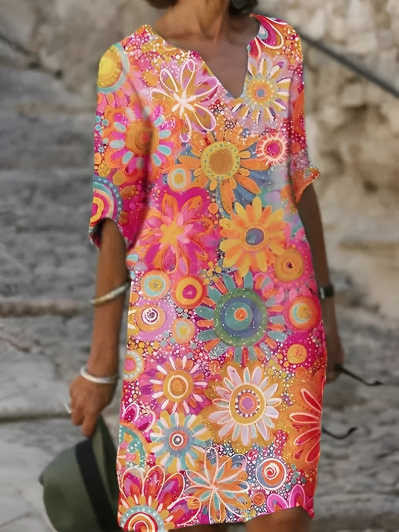 Florine – Blumenkleid für Damen