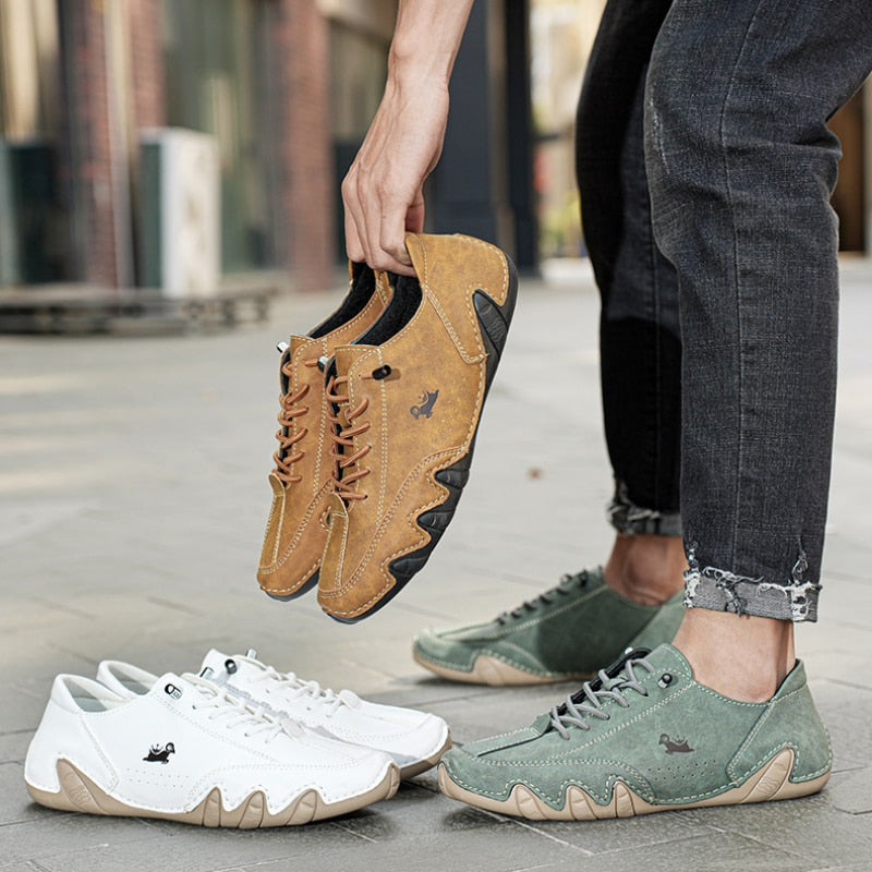 Adrien – Leder-Barfußschuhe UltraFlex