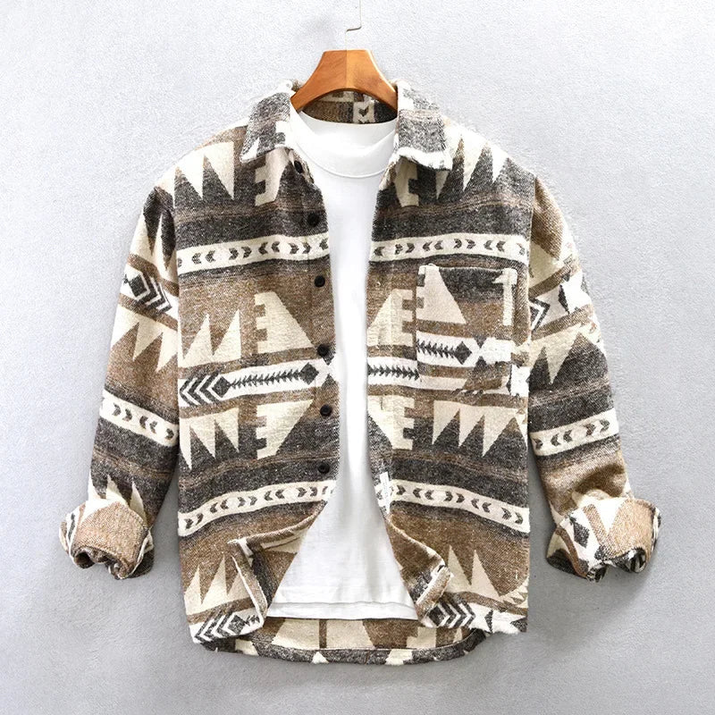 Leon – Azteken-Jacke im Shirt-Stil