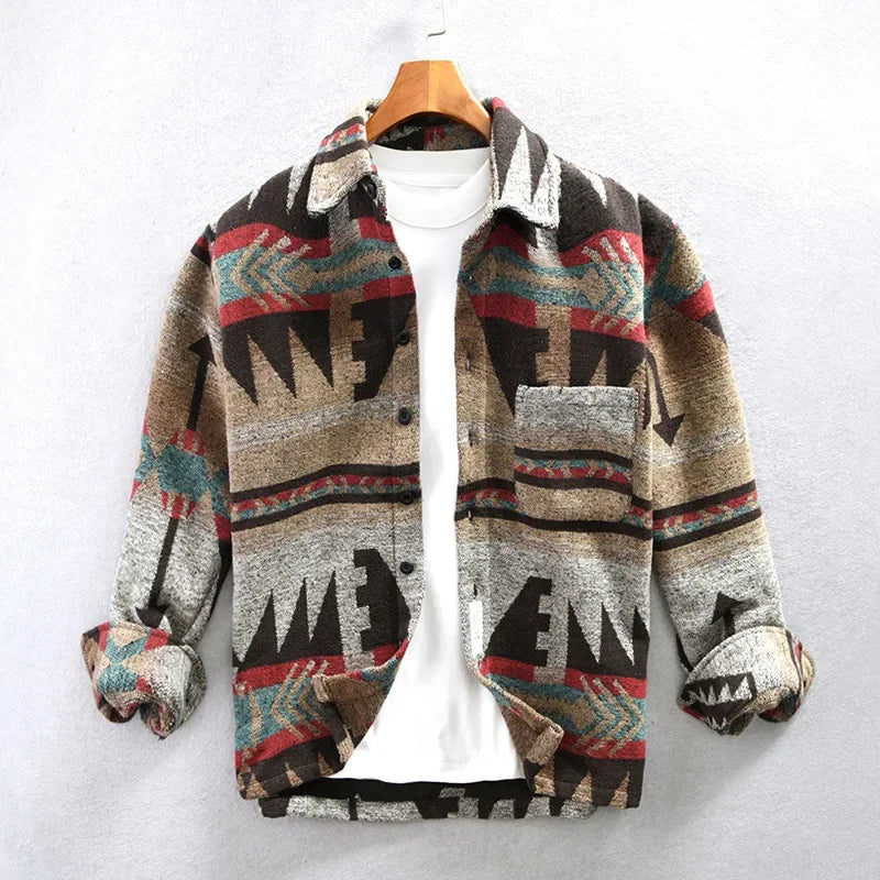 Leon – Azteken-Jacke im Shirt-Stil
