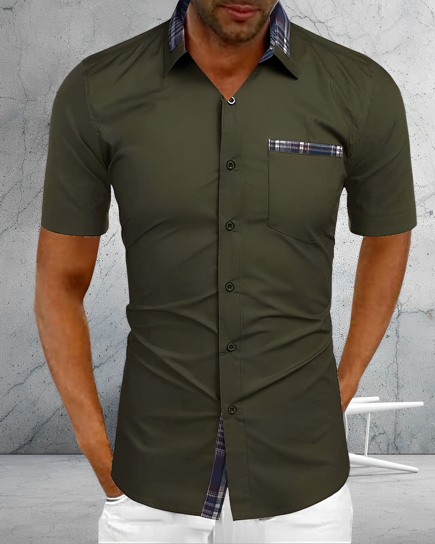 Theo – Herren-Kurzarm-Shirt